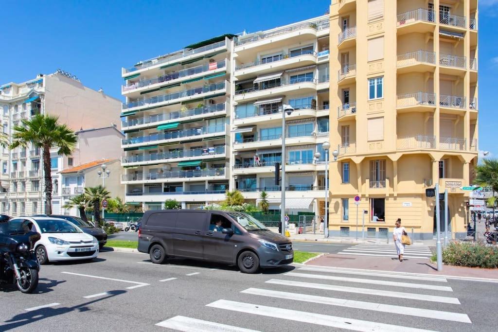 #43 Design Studio Terrace Ac Wifi Sea View 1Min Beach Ница Екстериор снимка