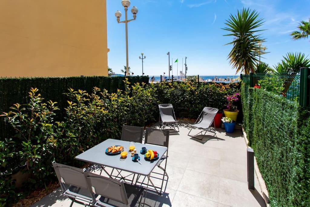 #43 Design Studio Terrace Ac Wifi Sea View 1Min Beach Ница Екстериор снимка