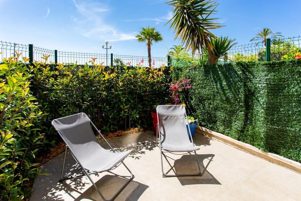 #43 Design Studio Terrace Ac Wifi Sea View 1Min Beach Ница Екстериор снимка